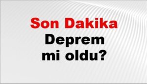 son dakika deprem mi oldu az once deprem nerede oldu istanbul ankara izmir ve il il afad son depremler 14 ekim 2025 HF7OQHUH.jpg